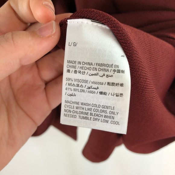 NWT BAR III Cutout Knit A-Line Dress #BD9 - Picture 7 of 8